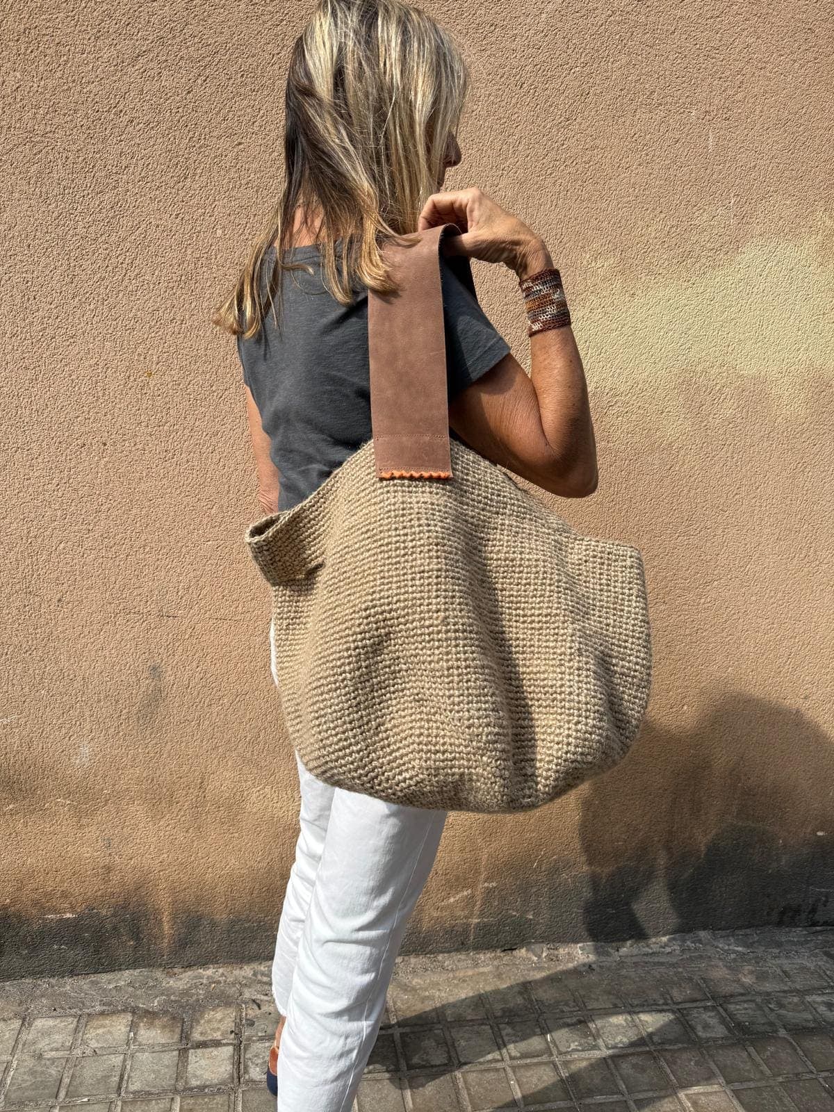 Bolso Bola yute XL