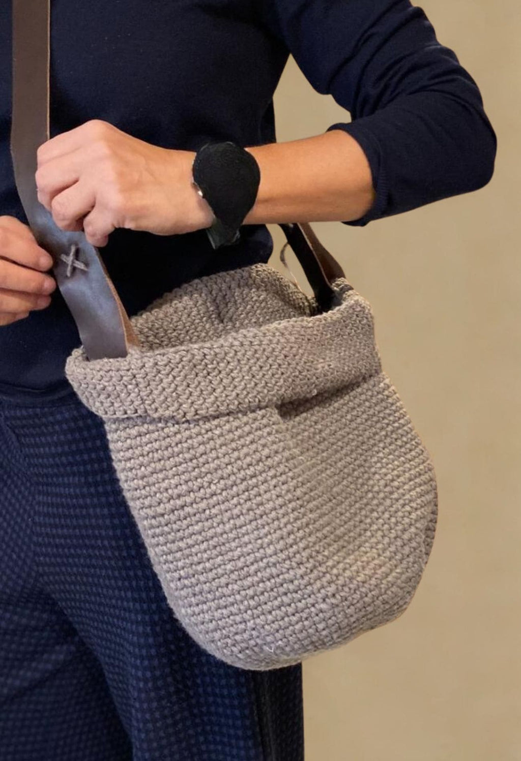 Bolso Bola Veggie Wool