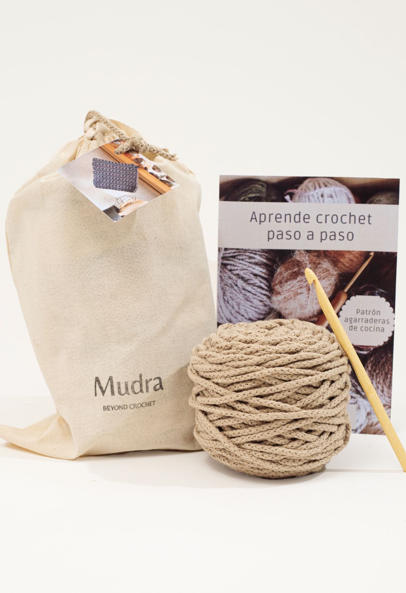 Kit para tejer 2 agarraderas de cocina