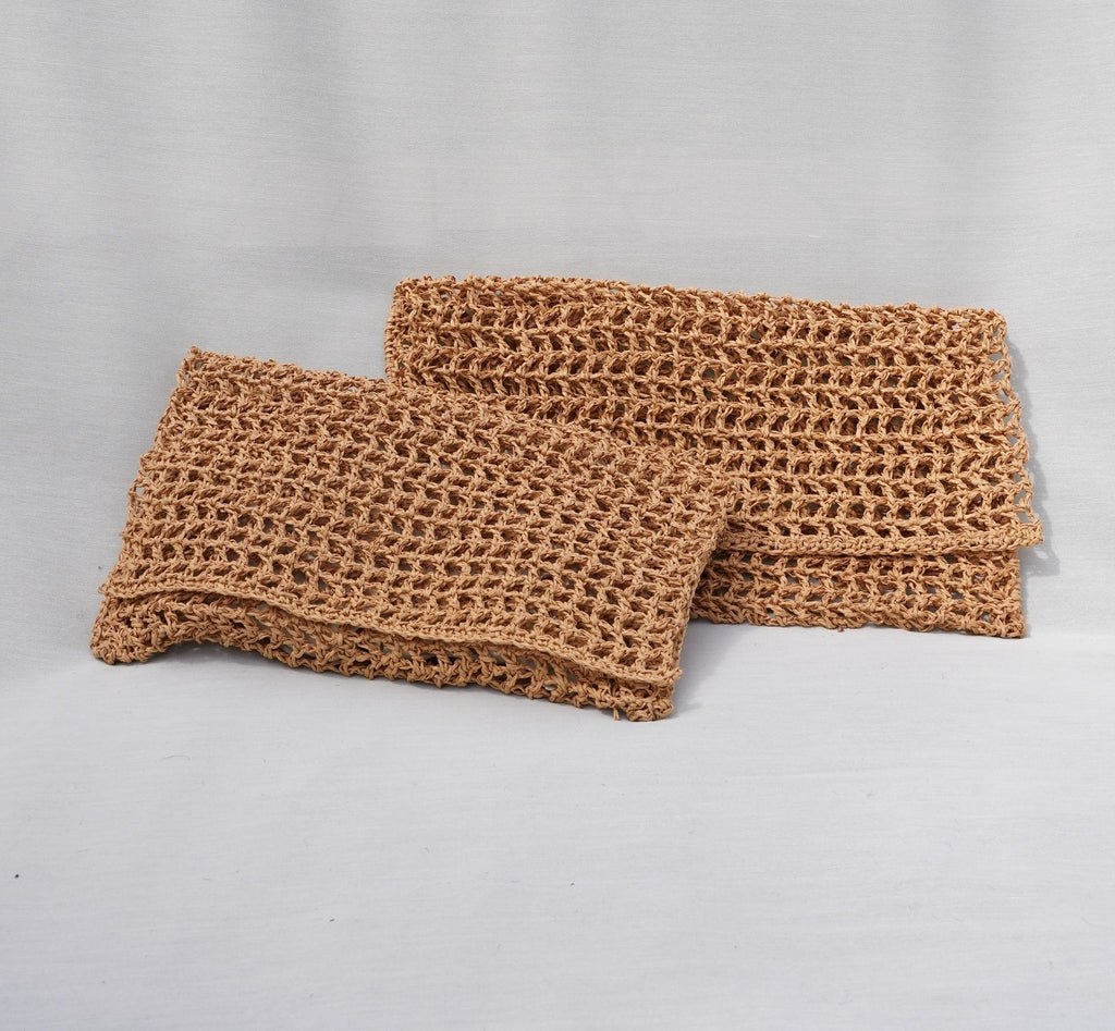 Cartera Creta rafia