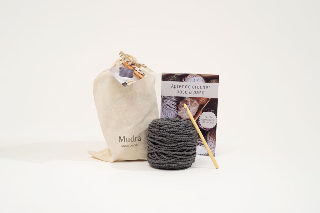 Kit para tejer 2 agarraderas de cocina