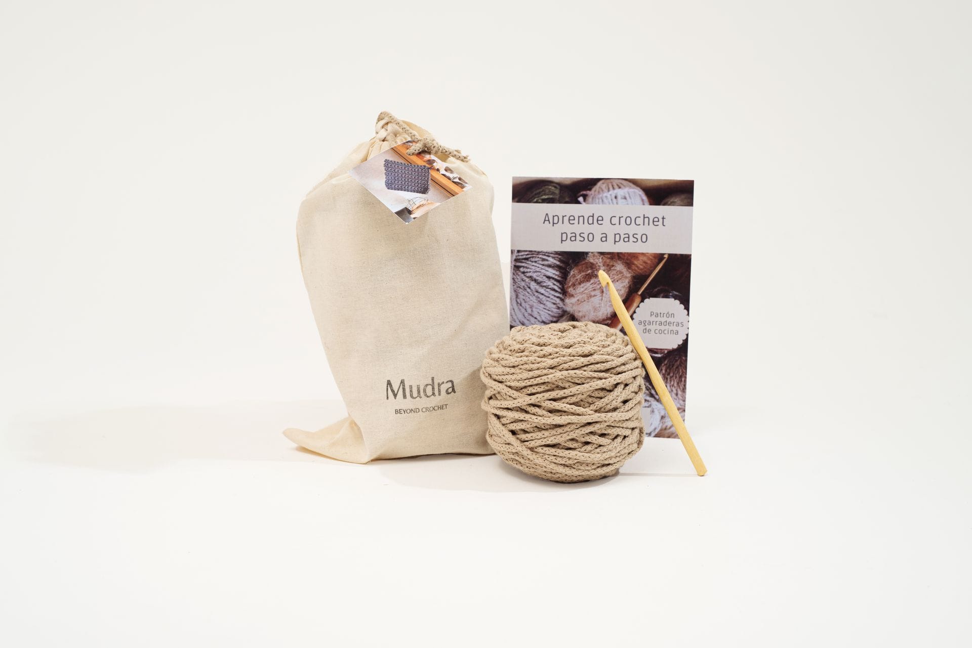 Kit para tejer 2 agarraderas de cocina